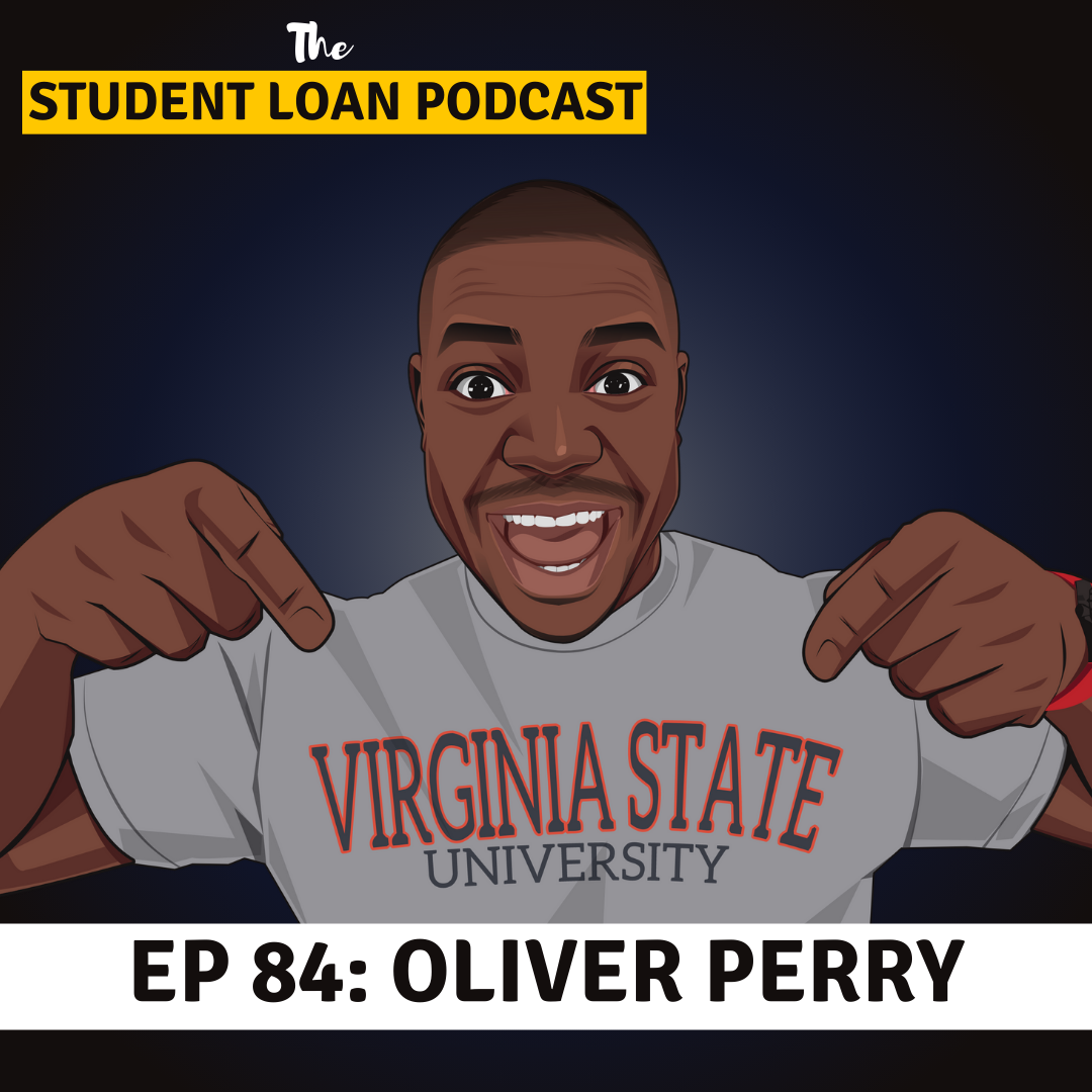 Episode Cover Art of Oliver Perry for Episode 84 of the Student Loan Podcast